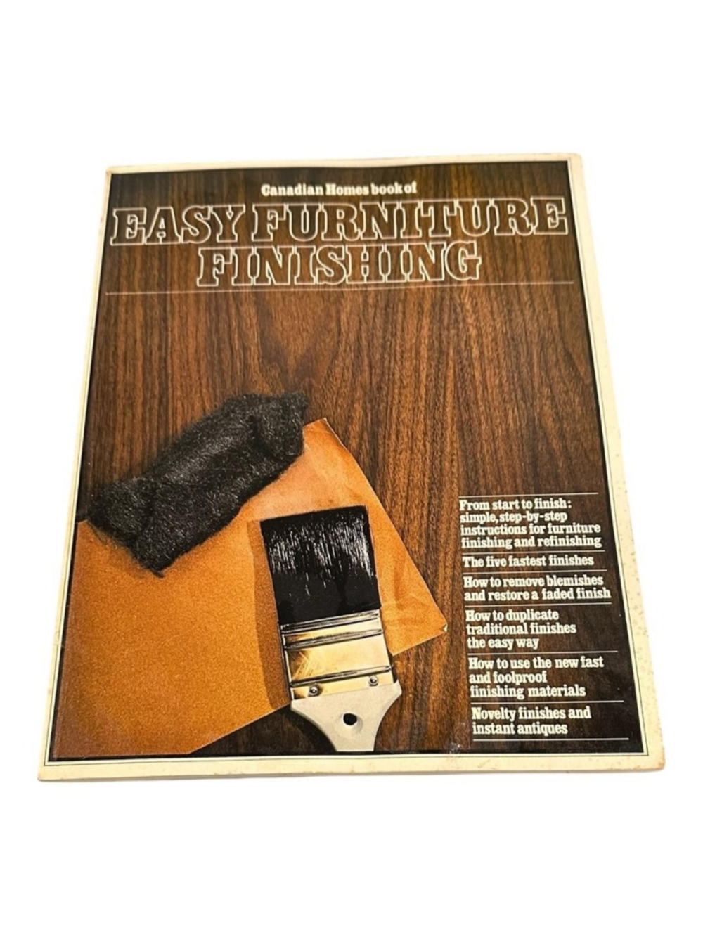Vintage Easy Furniture Finishing Harris Mitchell Qeb PB Canada Woodwork 1974
